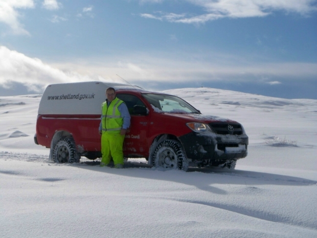 Even with 4 wheel drive some areas were inaccesible